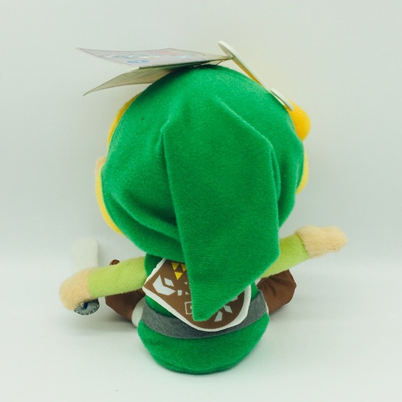 Nintendo Legend of Zelda Toon Link 7.5" Plush Figure The Phantom Hourglass 2011 - Picture 7 of 7